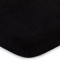 4home jersey prestieradlo čierna, 180 x 200 cm