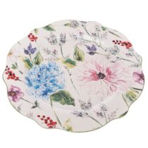 Porcelánový plytký tanier Flower Garden, 27 cm